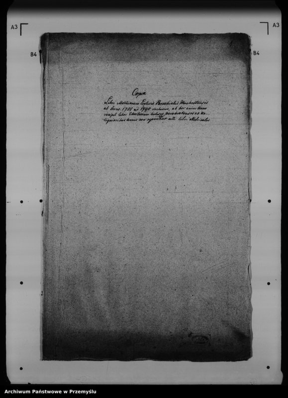 Obraz 6 z jednostki "[Kopie ksiąg metrykalnych parafii Werchrata z filią Prusie (dekanat Rawa Ruska)]"