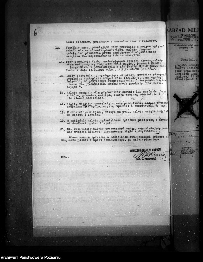image.from.unit.number "Wytwórnia lakierów, pokostów i artykułów malarskich Fr. Mikołajczak i W. Słoma Poznań ul. Strumykowa 12"