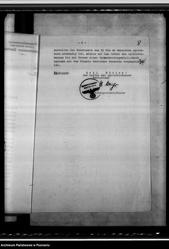 Obraz 13 z jednostki "Notdienstverpflichtung der Apotheker"
