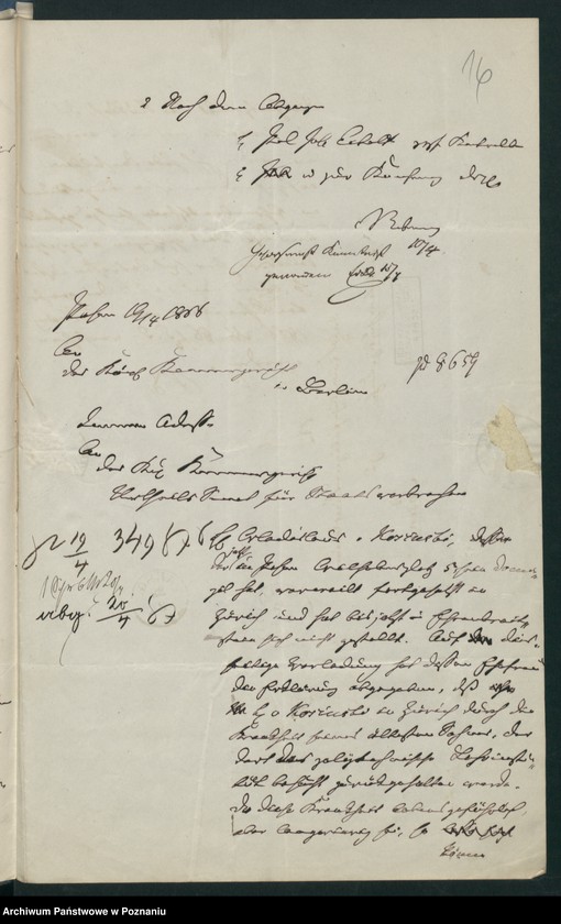 Obraz 20 z jednostki "A. betr. Wladislaus von Kosinski"