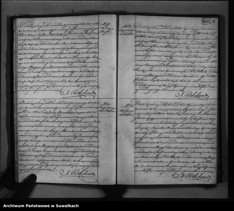 image.from.unit.number "Duplikat Aktów Stanu Cywilnego Parafii Ew. Augsburskiej Wiżajny za rok 1861"