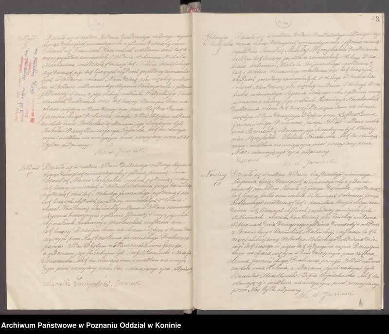 Obraz 5 z jednostki "Księga akt urodzeń, małżeństw, zgonów za 1918 rok"