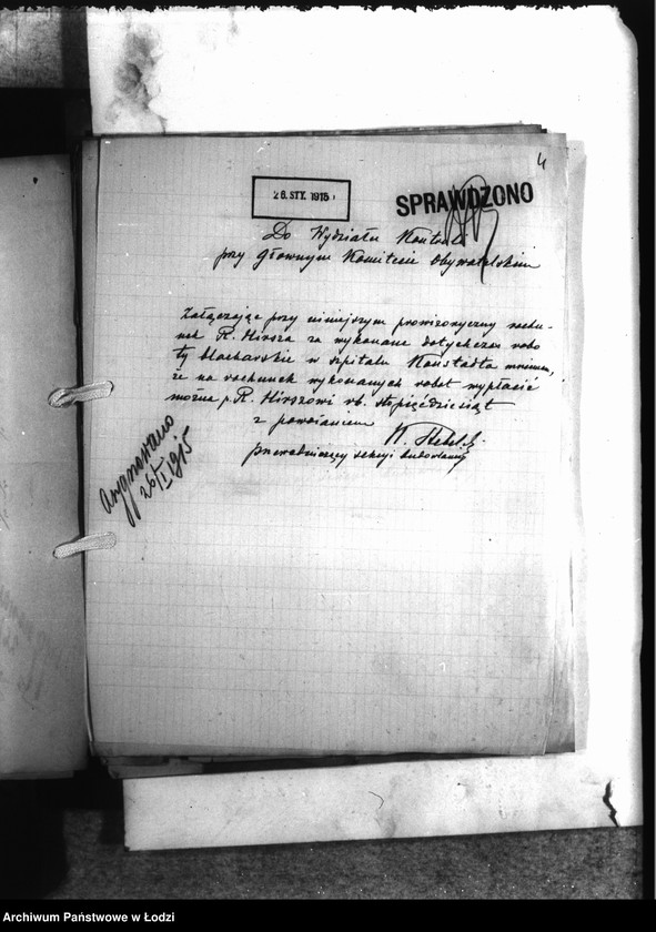 Obraz 7 z jednostki "Korespondencja Sekcji Budowlanej [z Komitetem Kontroli-rachunki, rozliczenia za wykonane prace]"