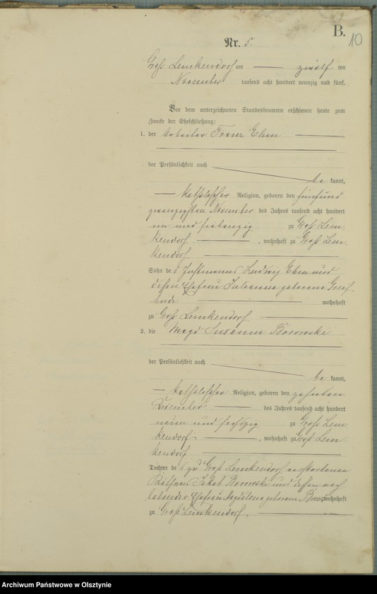 image.from.unit.number "Heiraths-Haupt-Register Nr 1 - 9"