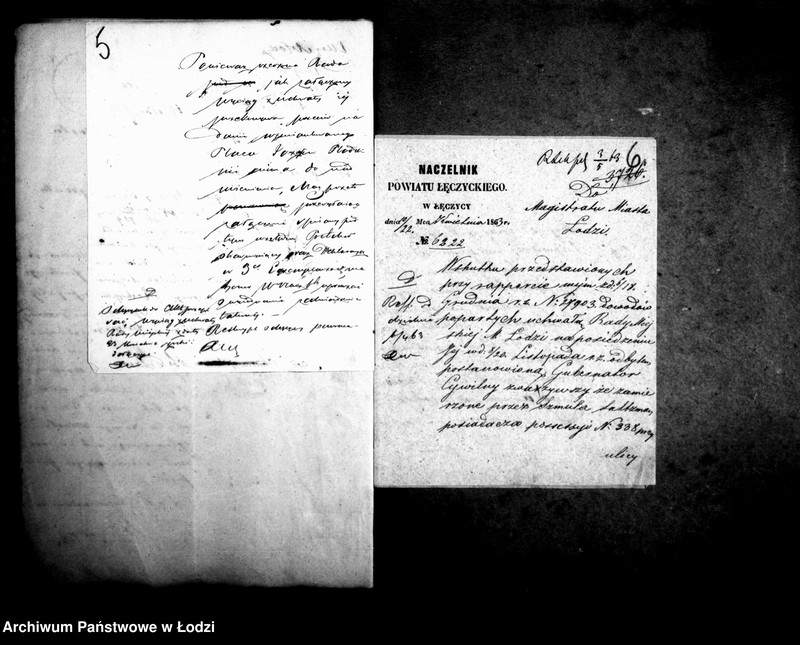 Obraz 9 z jednostki "Akta tyczące się objęcia i zabudowania placów"