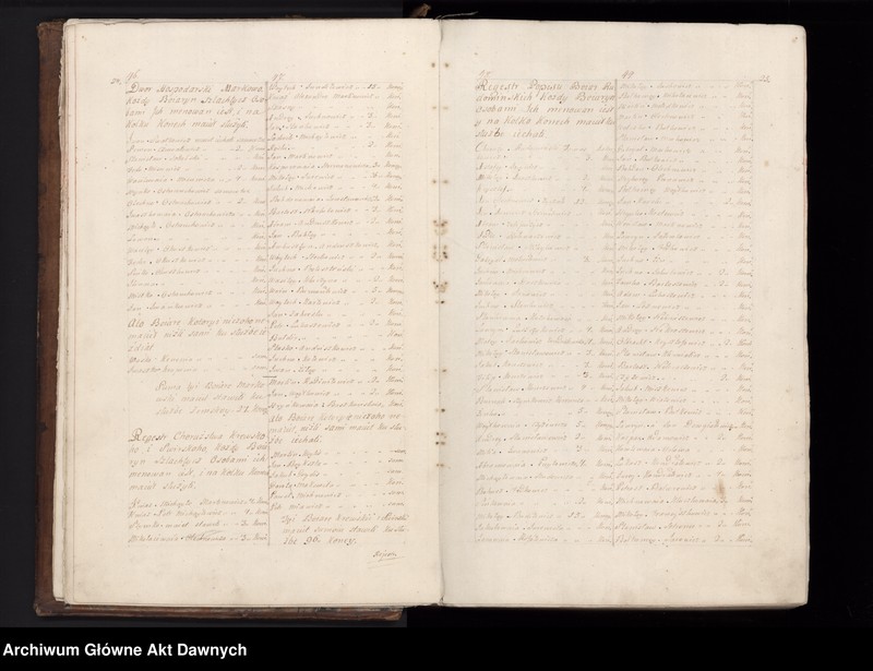 image.from.unit.number "Kopia księgi nr 21, 22, 23 Metryki Litewskiej."