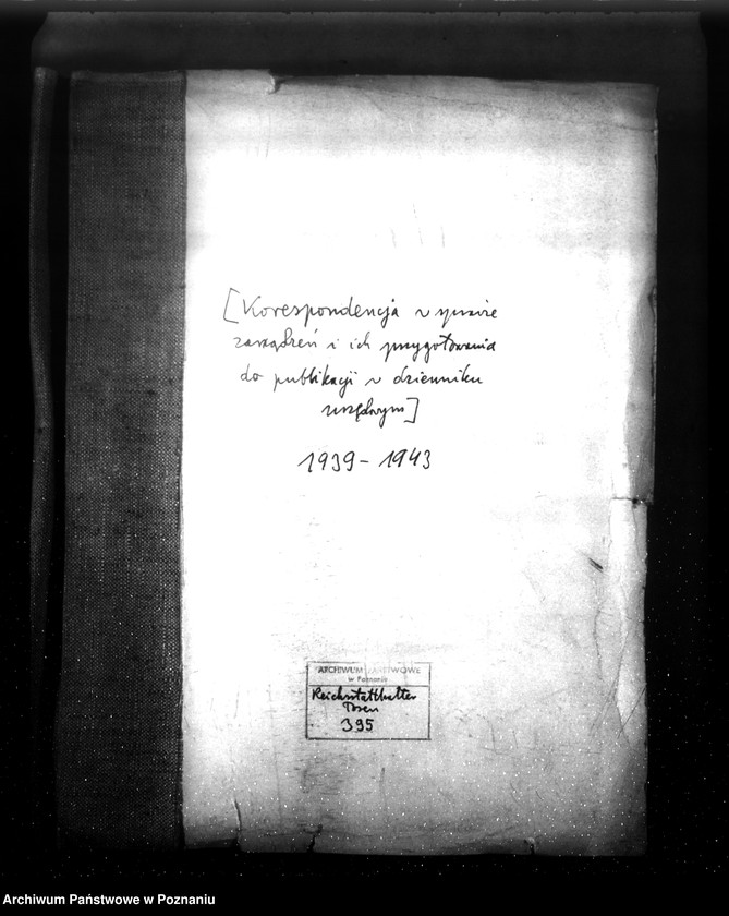 Obraz 4 z jednostki "Korespondencja w sprawie zarządzeń i ich przygotowania do publikacji w dzienniku urzędowym"