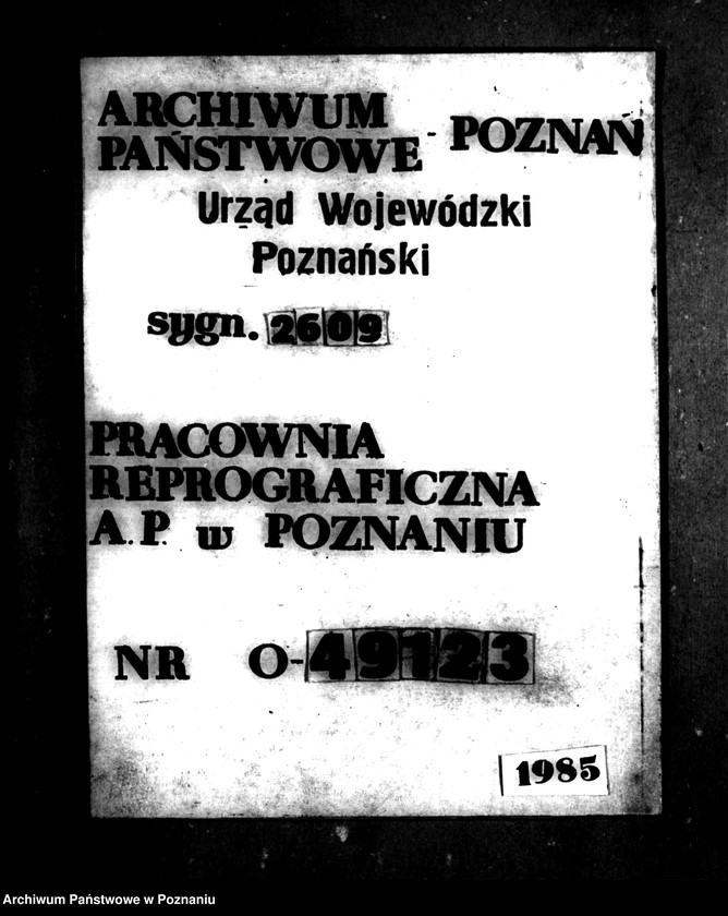 Obraz 1 z jednostki "Odkup osady Dzierżążno nr 26 powiatu mogileńskiego"