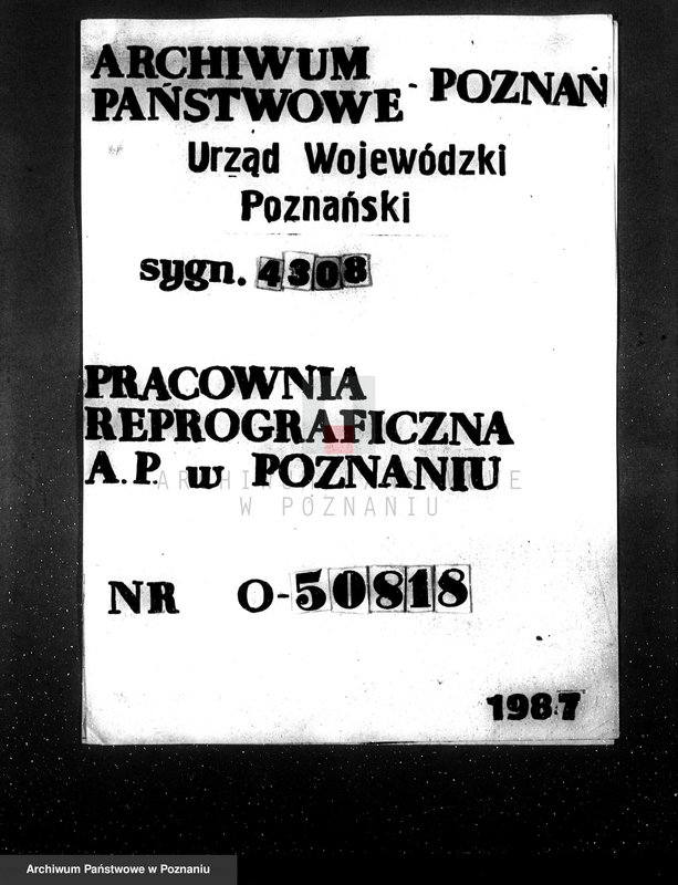 Obraz 1 z jednostki "Zatwierdzenie projektu urządzenia istniejącej fabryki papieru własność K. Świerkowski w Pleszewie"