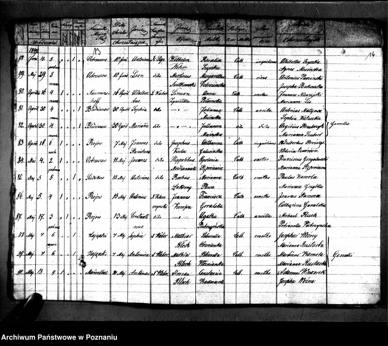 image.from.unit.number "Duplikaty zaślubionych, urodzonych, zmarłych"