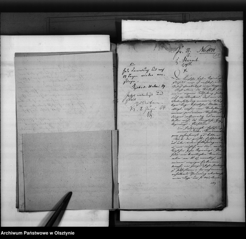 image.from.unit.number "Anstellung des Bezirks-Feldwebels Zillgitt [Friedrich August]"