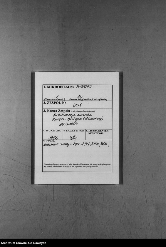 image.from.unit.number "Parafia: Białogóra (Weissenberg). Dekanat: Gródek Jagielloński. Księga metrykalna urodzeń dla całej parafii."