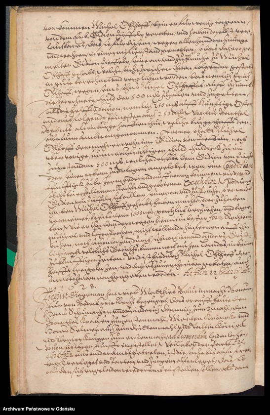 image.from.unit.number "H. Bürgerm. Eggert von Kempen Praesidirende Ambtbuch vom [14.III.1628-27.III.1629] Noch […] sachen so bey des seligen H. Bürgerm. Arnhold von Holten Ehafft vnd absterben vorgelauffen biss auf den 18 Martij 1630 /indeks/"