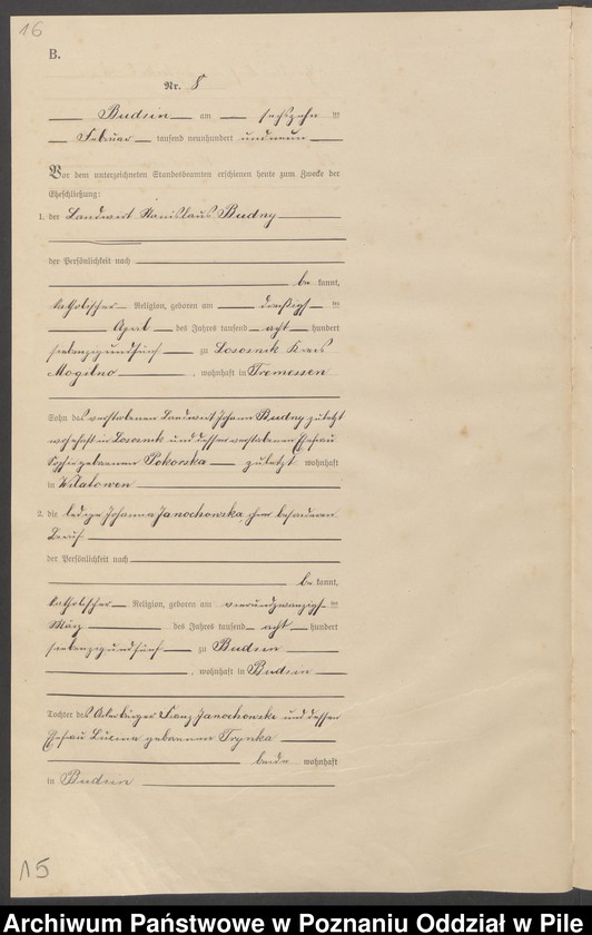 image.from.unit.number "Księga małżeństw"