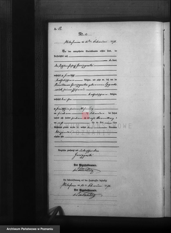 Obraz 14 z jednostki "Księga urodzeń"