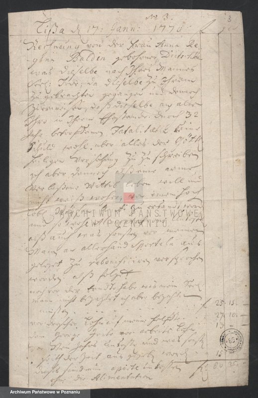 Obraz 5 z jednostki "Inwentarze pośmiertne spisane przez sąd opiekuńczy w Lesznie; język niemiecki"