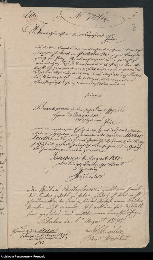 Obraz 11 z jednostki "A. betr. Michael von Michałowski aus Słupy, Kreis Schubin"