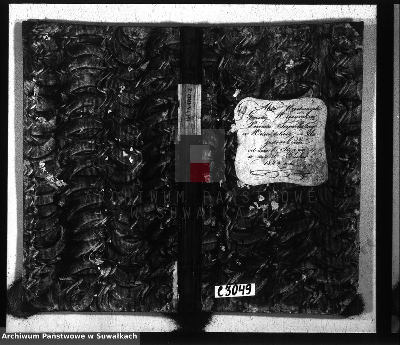 image.from.unit.number "Akta urodzonych gminy wiżańskiey obwodu seyneńskiego, w województwie augustowskim od dnia 1-go stycznia do dnia 31 grudnia 1824 roku"