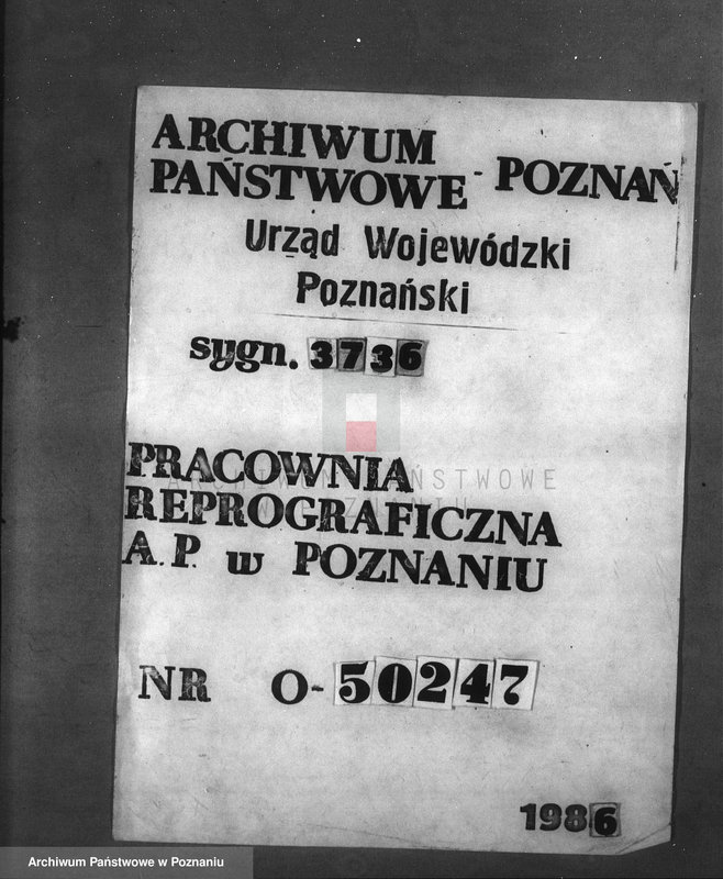 Obraz 1 z jednostki "Nadzór nad gospodarką w lasach majętności Śliwniki powiat ostrowski"