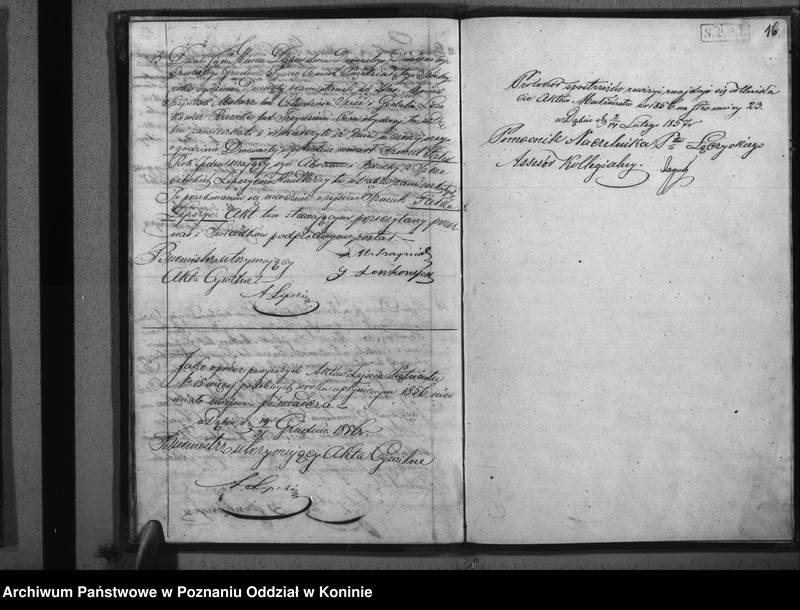 Obraz 18 z jednostki "Duplikat urodzonych, zaślubionych i zgonów"