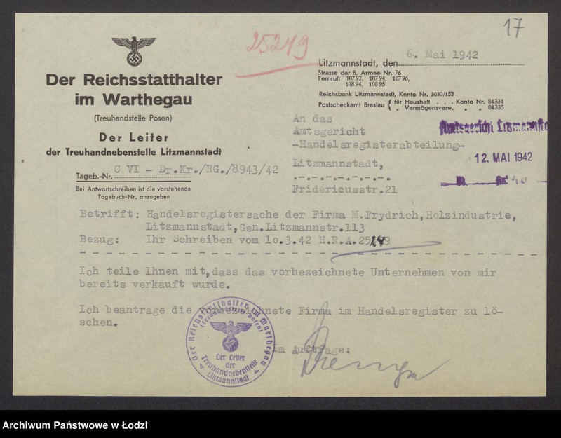 Obraz 19 z jednostki "Chaim Moszek Frydrych- przemysł drzewny"