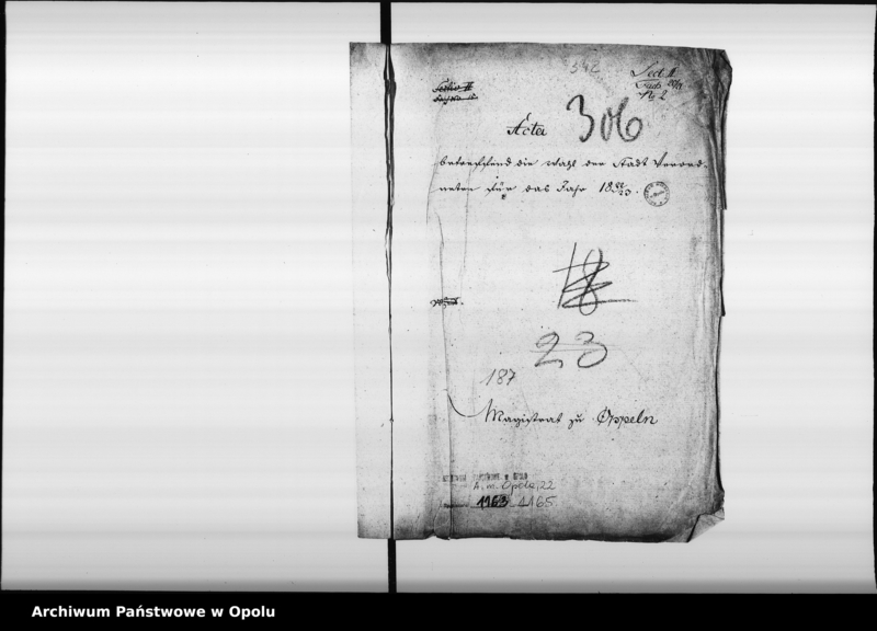 Obraz 4 z jednostki "Acta betreffend die Wahl der Stadt Verordneten für das Jahr 1822/23"