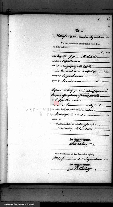 Obraz 16 z jednostki "Księga zgonów"