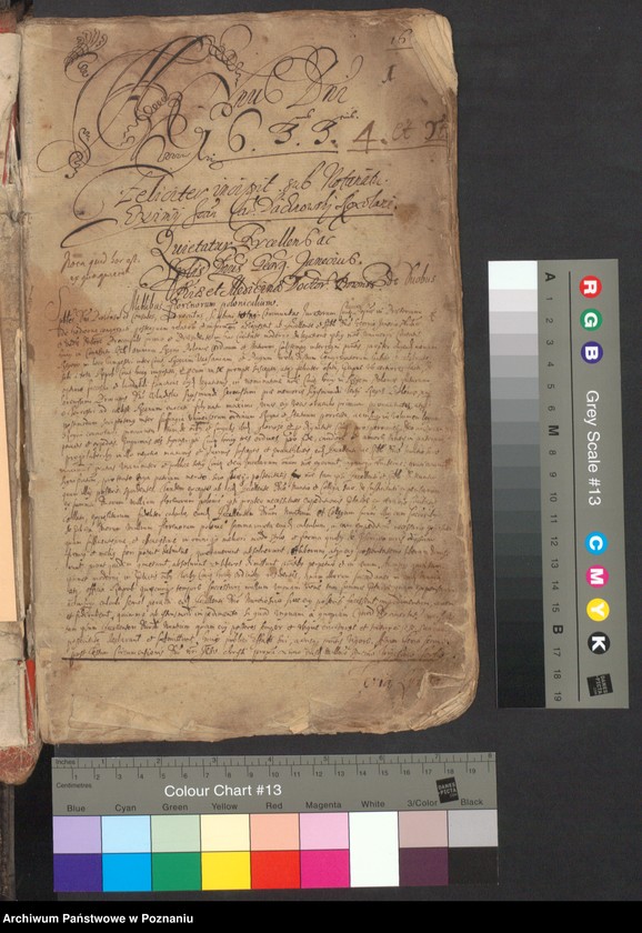 Obraz 3 z jednostki "Acta consularia civitatis Posnaniae."