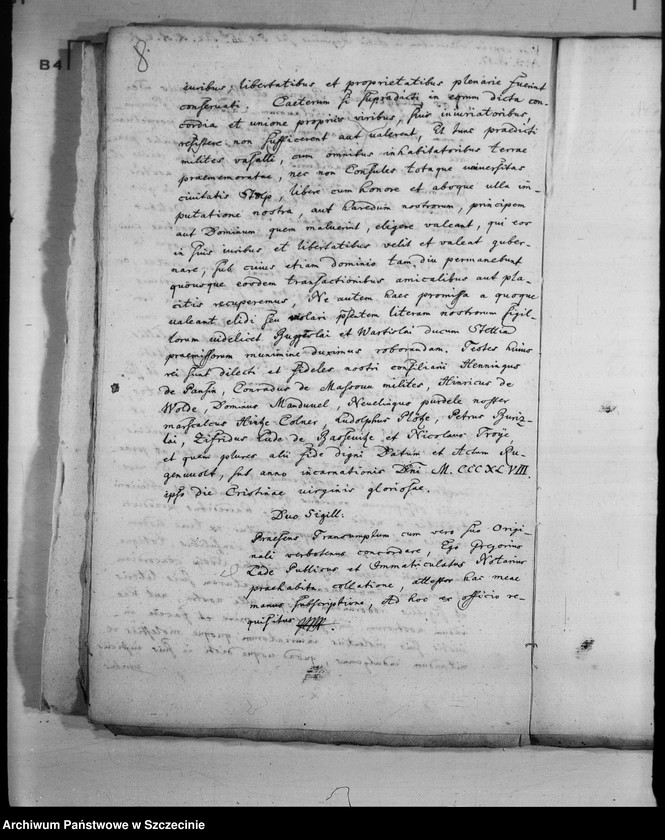 Obraz 12 z jednostki "Privilegia et Statuta der Stadt Stolpe (1310-1720)"