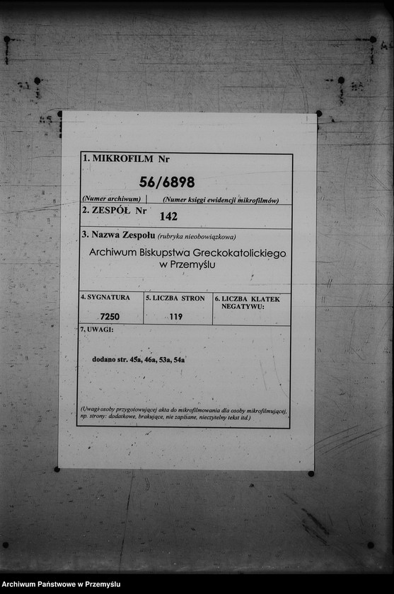 Obraz 2 z jednostki "[Kopie ksiąg metrykalnych parafii Czarna z filią Żołobek (dekanat Lutowiska)]"