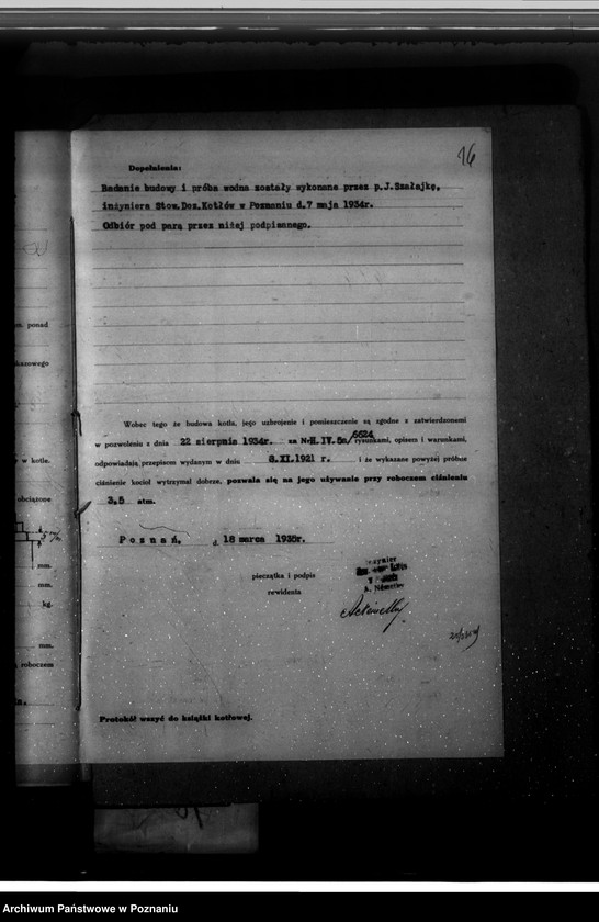 Obraz 20 z jednostki ""Wul-gum" Wulkanizacja opon i dętek samochodowych Poznań ul. Dąbrowskiego 33 G. Menzel nr woj. 6624"