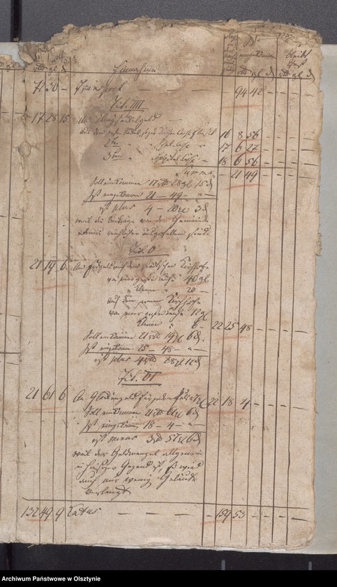 image.from.unit.number "Passenheimsche Stadt Kirchen Rechnung über Einnahme und Ausgabe"