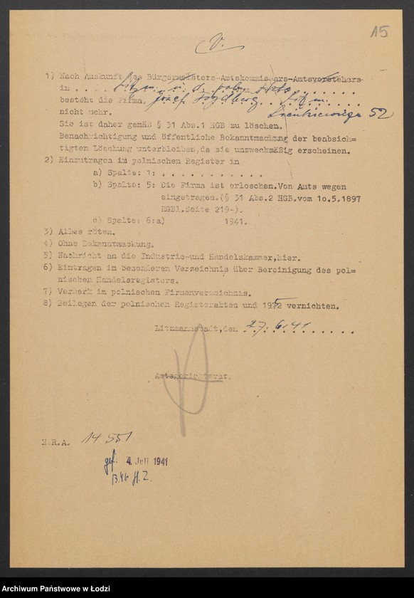 Obraz 17 z jednostki "Józef Frydberg – pośrednictwo handlowe"