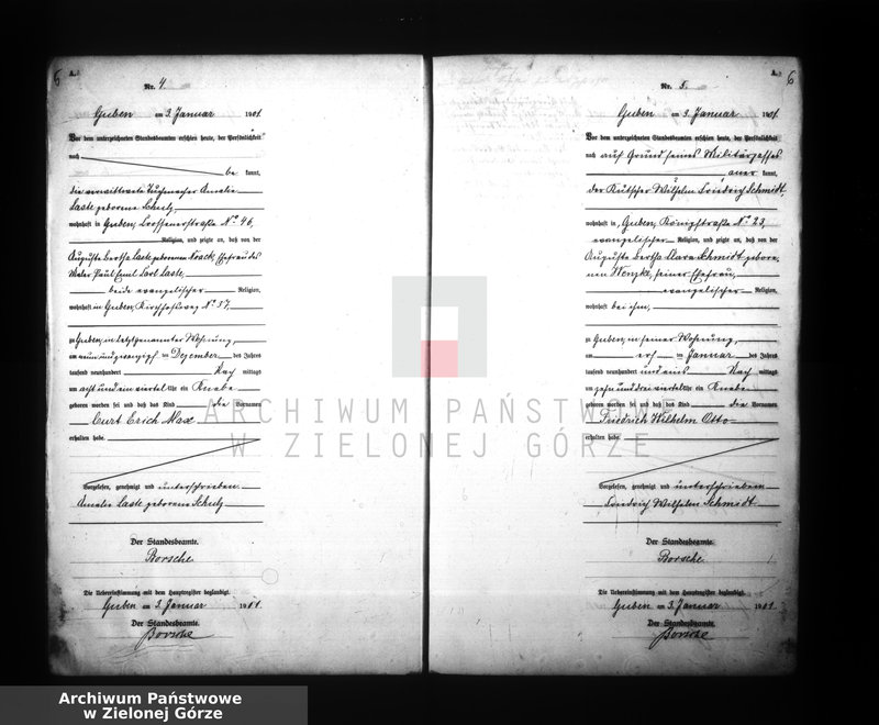 Obraz 8 z jednostki "[Księga urodzeń, metryki numer 1-435]"