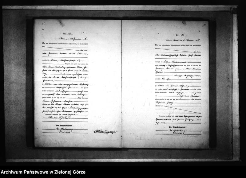 Obraz 10 z jednostki "[Księga akt urodzenia rok 1918]"