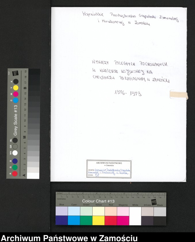 image.from.collection.number "Kwatera wojskowa na cmentarzu parafialnym w Zamościu111"