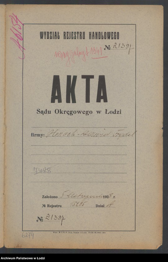 Obraz 2 z jednostki "Henoch Dawid Frydel – sprzedaż naczyń kuchennych"