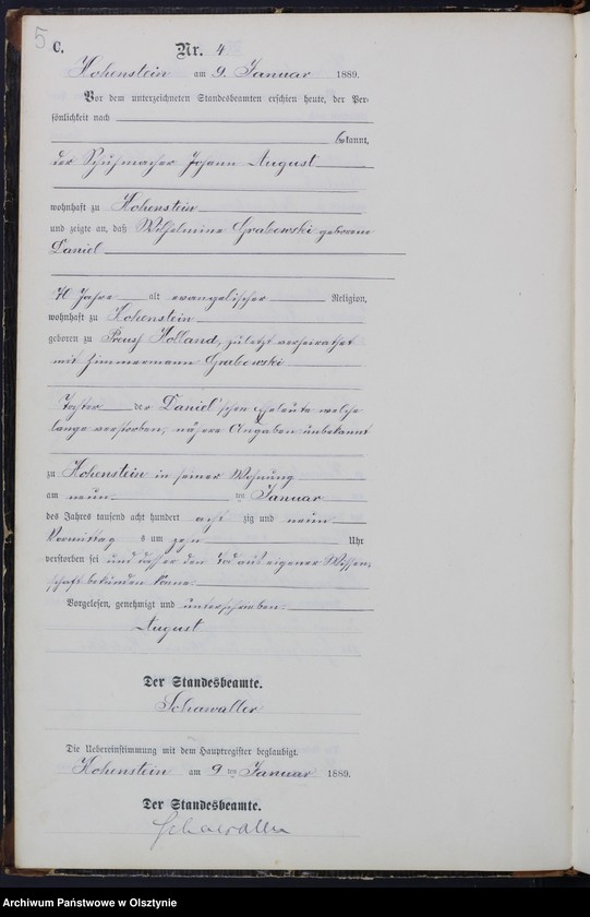 image.from.unit.number "Sterbe-Neben-Register Nr 1 - 79"