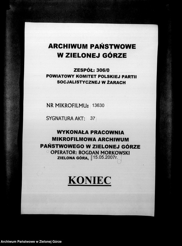 Obraz 15 z jednostki "Okólniki Wojewódzkiego Komitetu PPS"