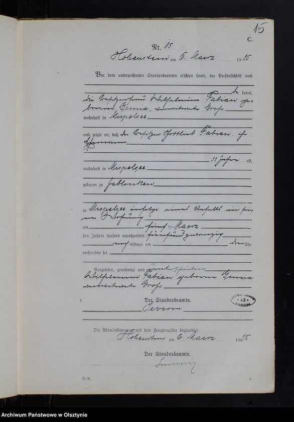 image.from.unit.number "Sterbe-Neben-Register Nr 1 - 86"