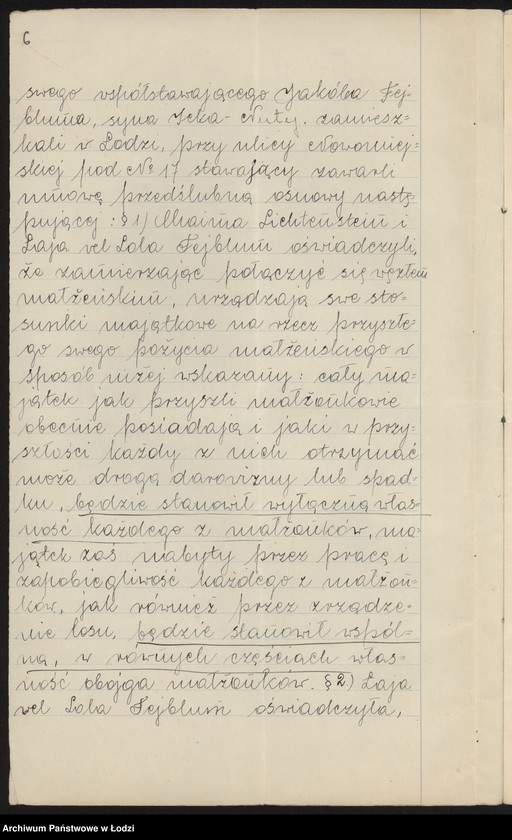 Obraz 8 z jednostki "Samuel Berman, Chaim Lichtensztajn – sprzedaż manufaktury"