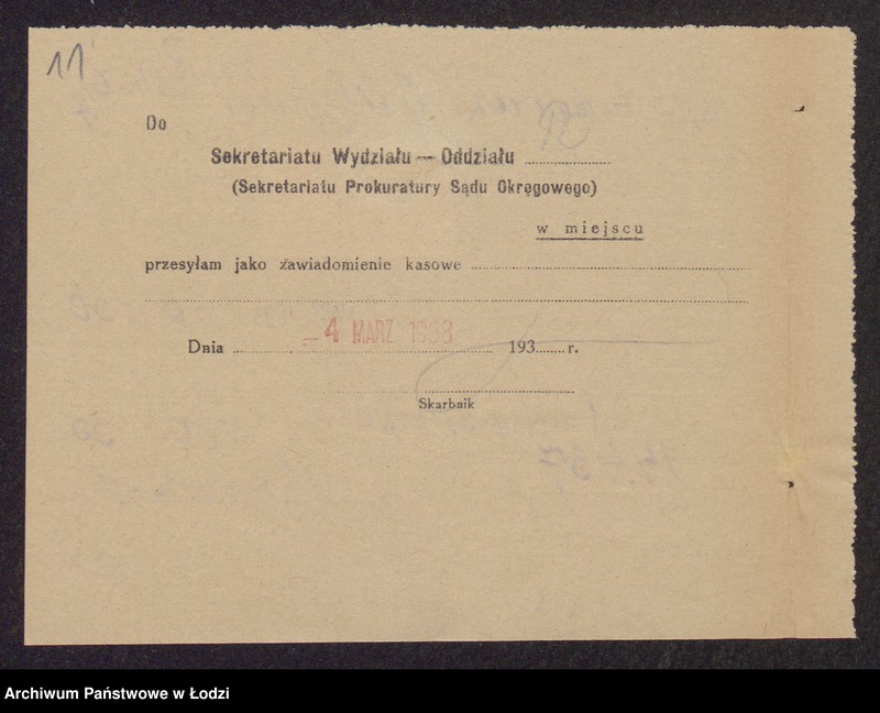 Obraz 13 z jednostki "Majer Markowicz, Szlama Gliksman- sprzedaż i przerób przędzy"