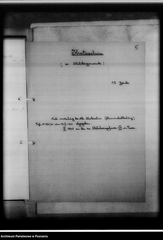 Obraz 9 z jednostki "Militärkirchenbücher"