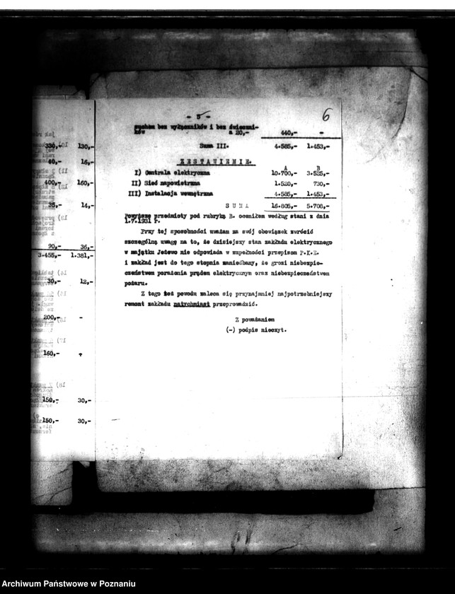 Obraz 10 z jednostki "/Sprawy szacunkowe majątku Jeżowo powiatu szubińskiego/"