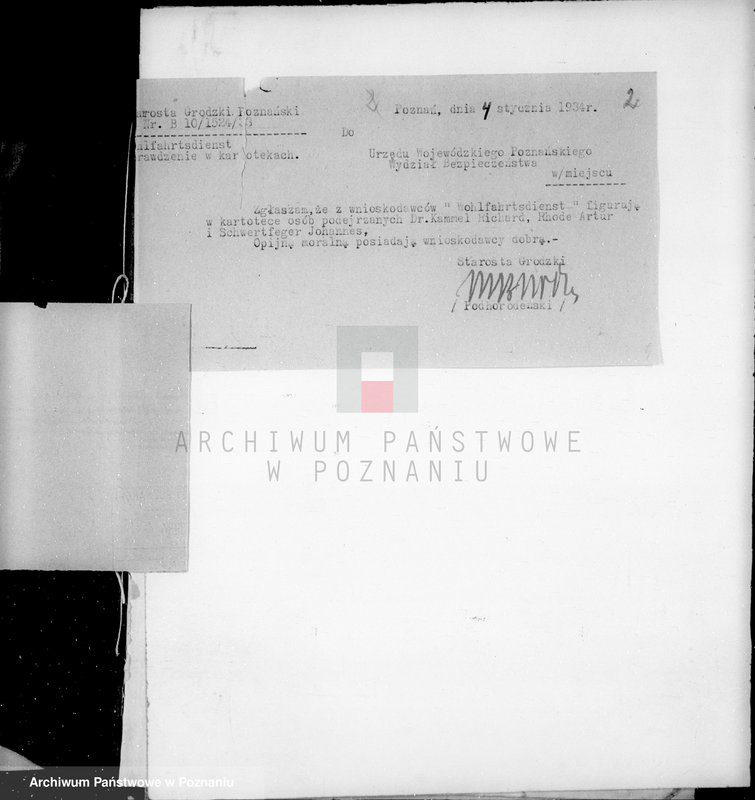 Obraz 6 z jednostki "/Stowarzyszenie Wohlfahrtsdienst w Poznaniu/"