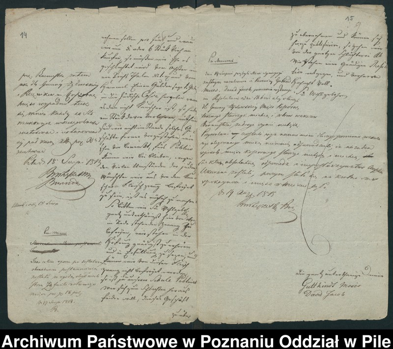 Obraz 13 z jednostki "Die geburts heiratss Starbo und heschlisungs Listen vor Jud die aufhlegenden genstanden"