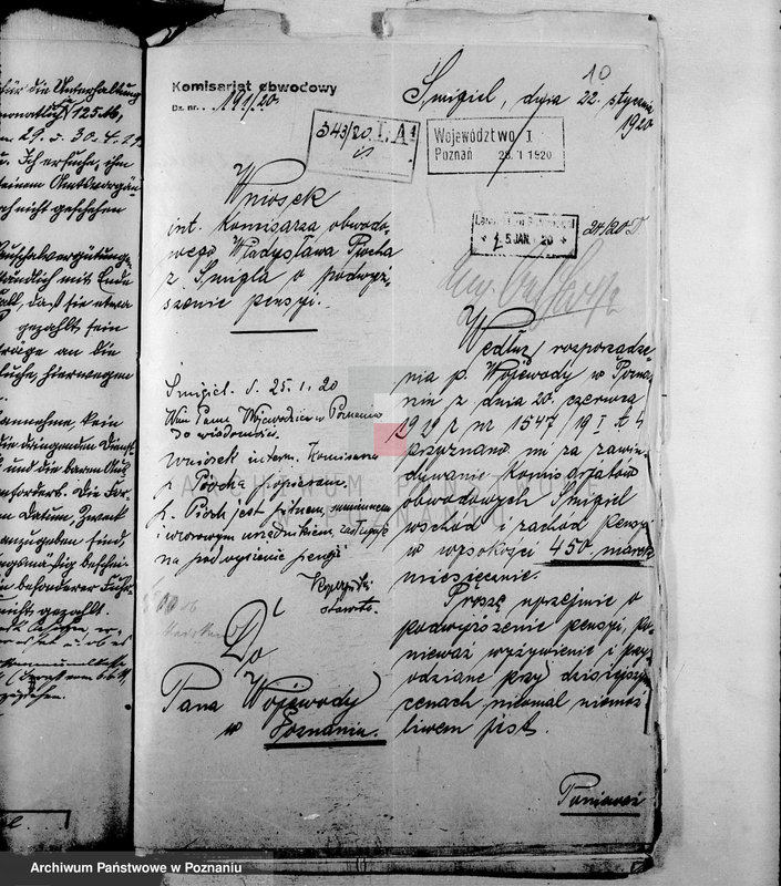 Obraz 15 z jednostki "Stosunki osobiste Władysława Piocha burmistrza miasta Śmigla"