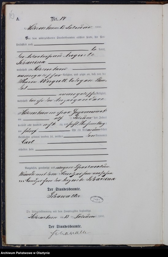 image.from.unit.number "Geburts-Neben-Register Nr 1 - 84"