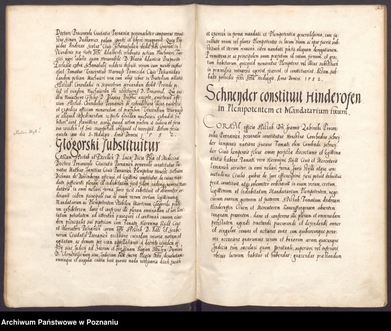 Obraz 18 z jednostki "Acta sequentia coram spectabili consulatu civitatis Posnaniensis."