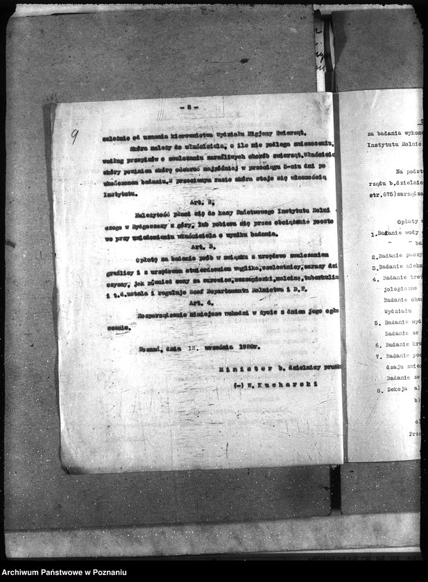 Obraz 13 z jednostki "Instytut Higieny Zwierząt w Bydgoszczy Taryfa opłat"